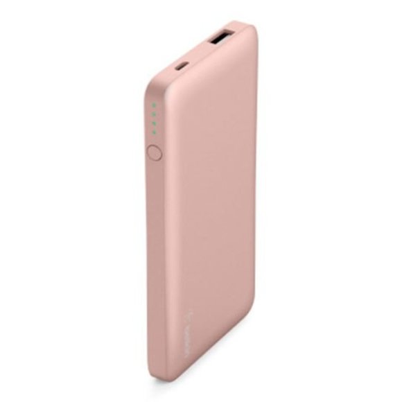 ROSE GOLD belkin 5000mAh Pocket Power 5K Portable Power Bank - Picture 4 of 10